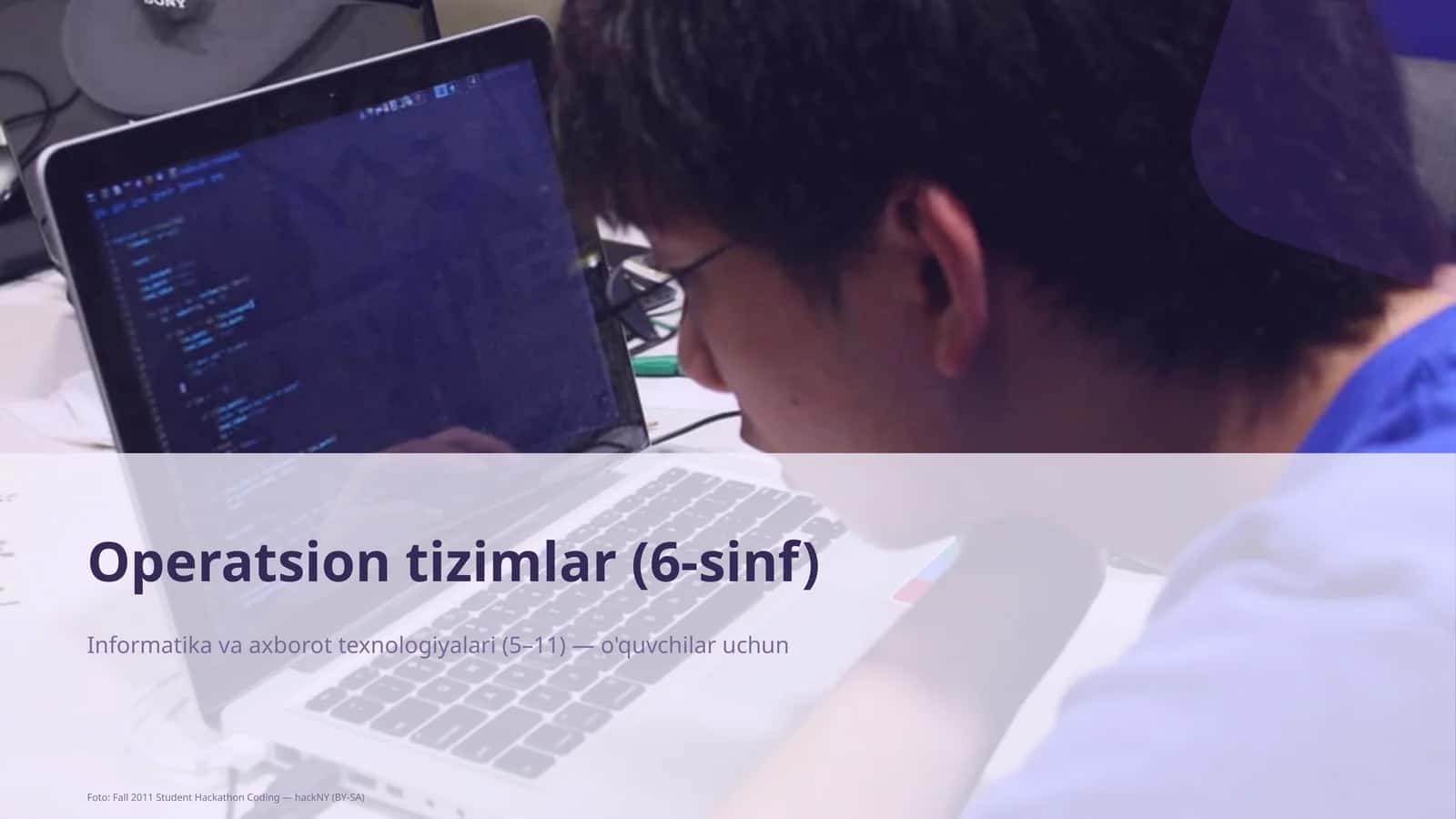 Operatsion tizimlar (6-sinf) 1