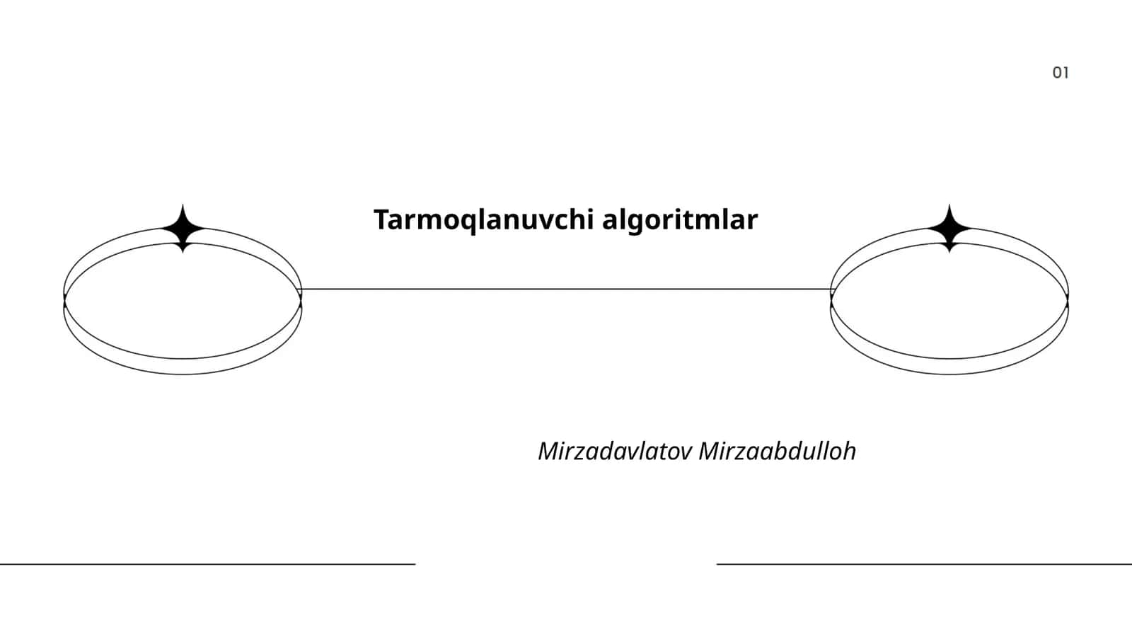 Tarmoqlanuvchi algoritmlar 1