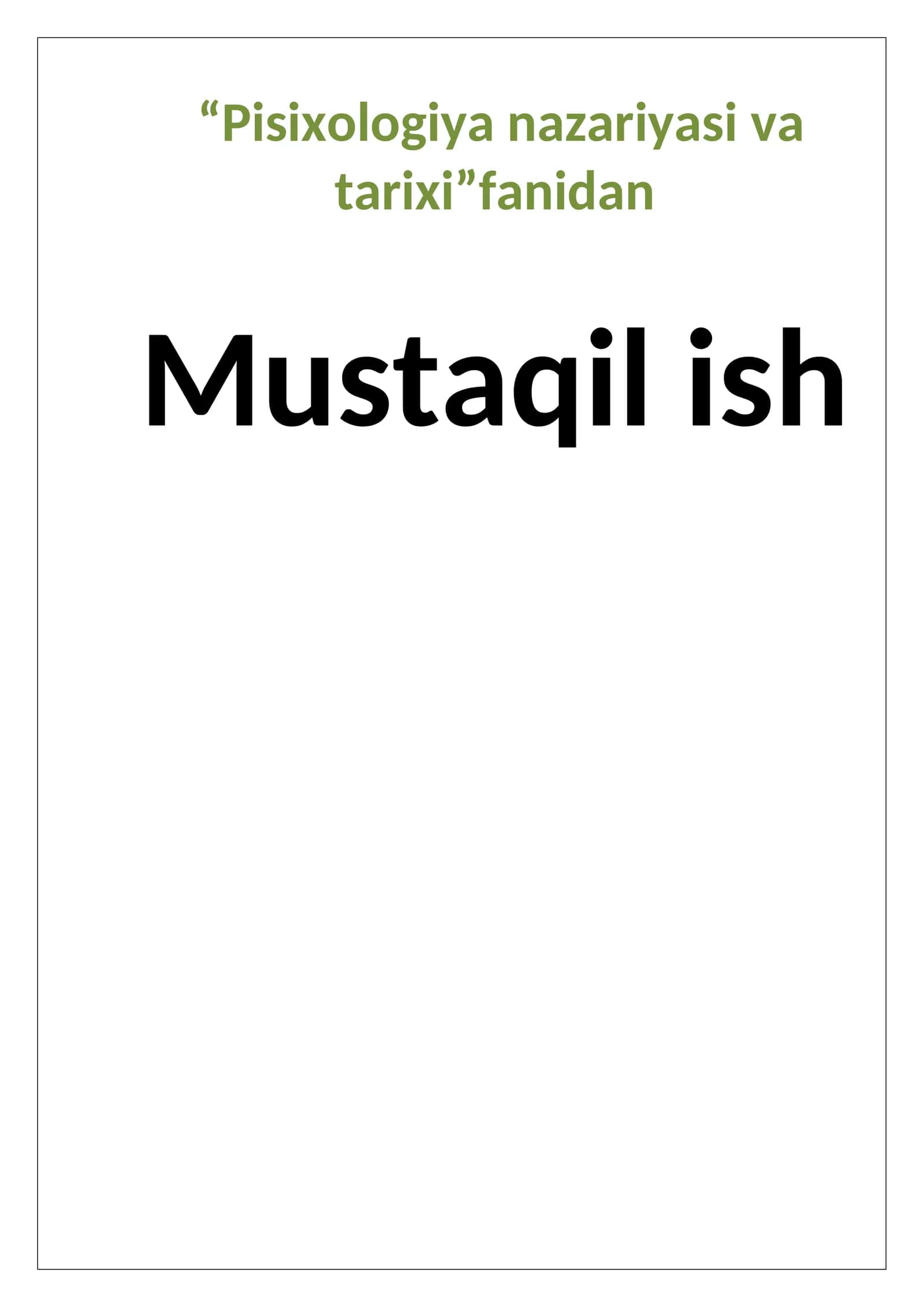 Kuzatish va eksperiment metodlar. 1
