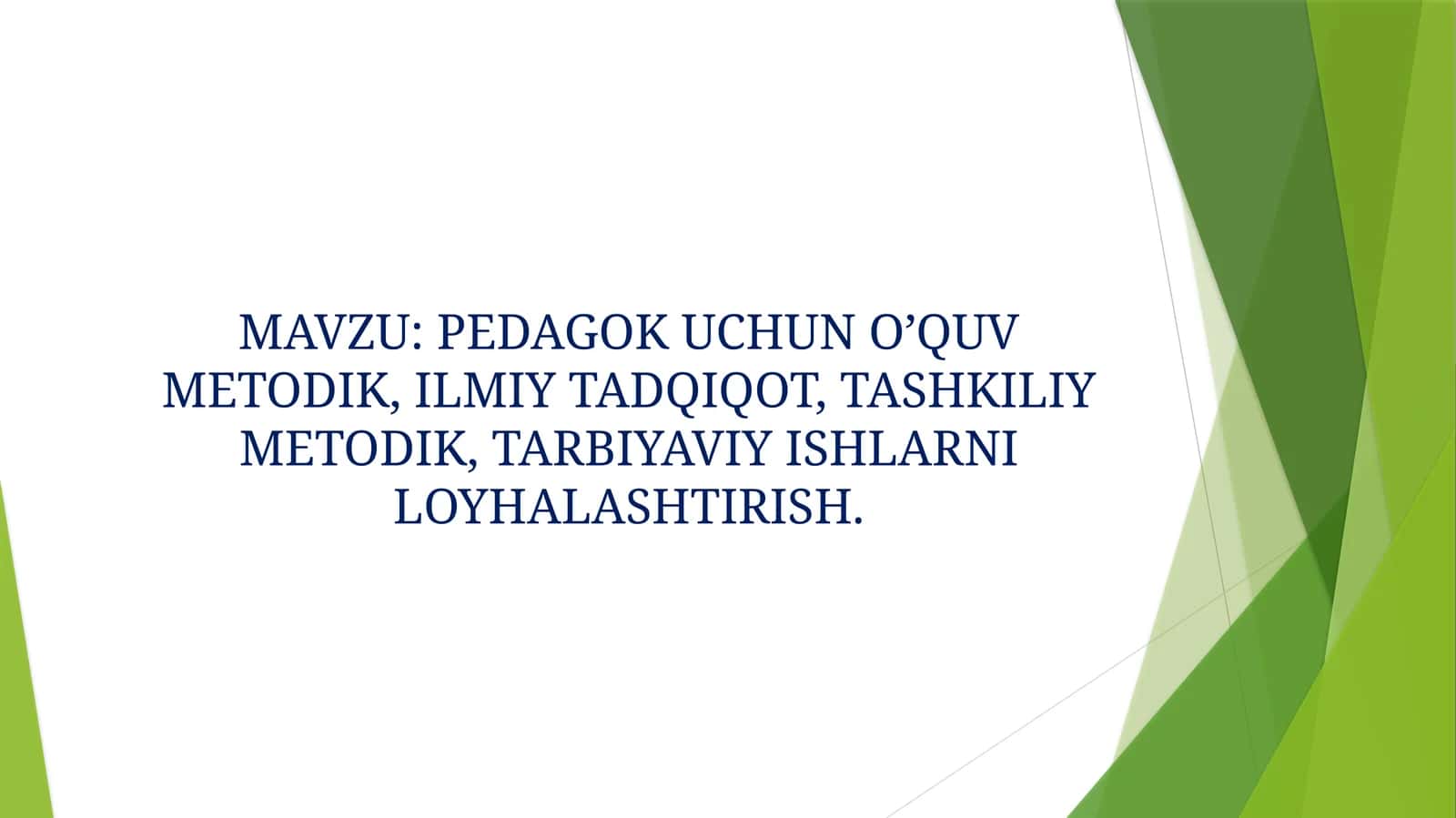 O‘quv-metodik majmua 1