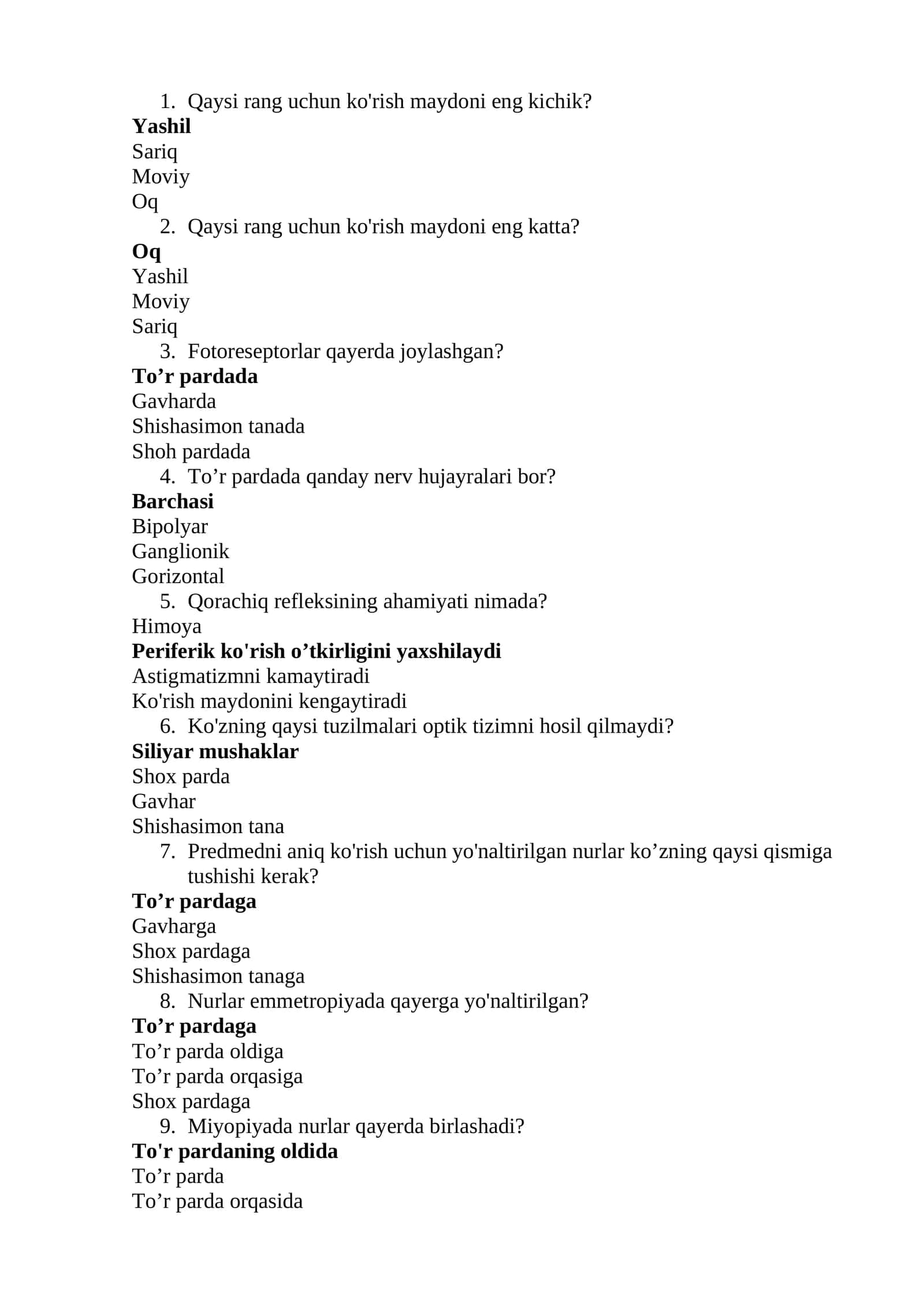 Optik tuzumning ijtimoiy va o'zaro aloqasi 1