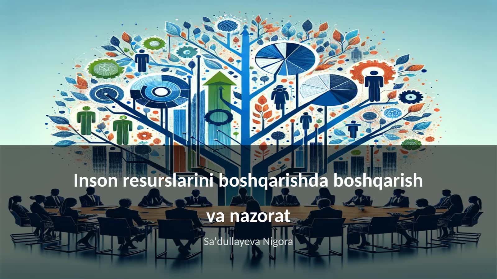Inson resurslari va boshqarish tushunchalari 1