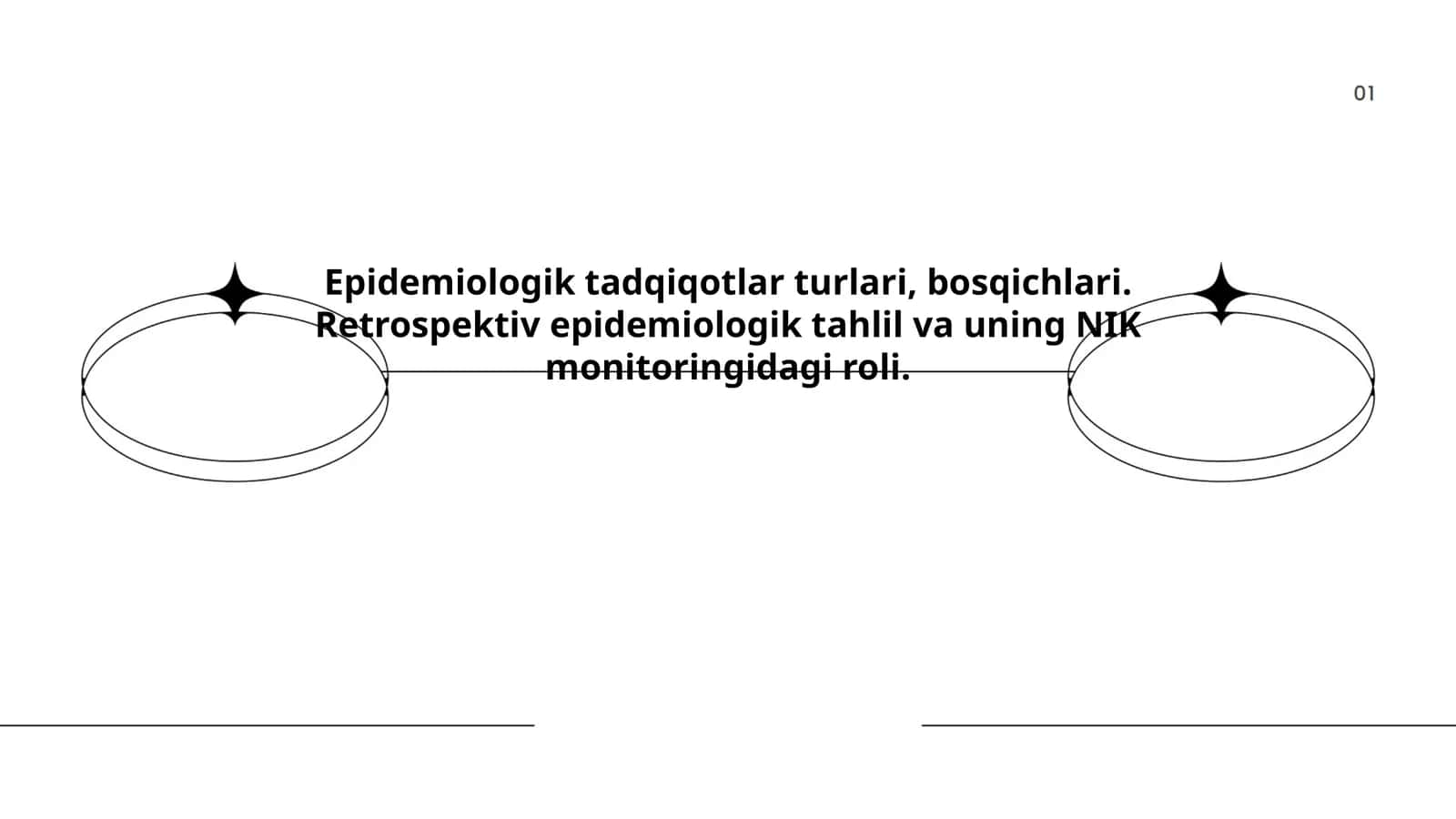 Epidemiologik tadqiqotlar turlari 1