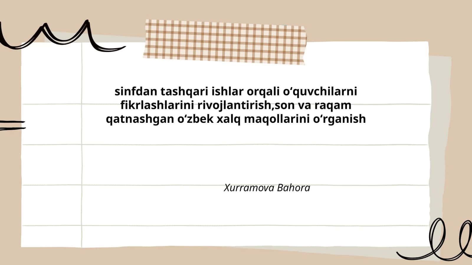 Xurramova Bahora 1