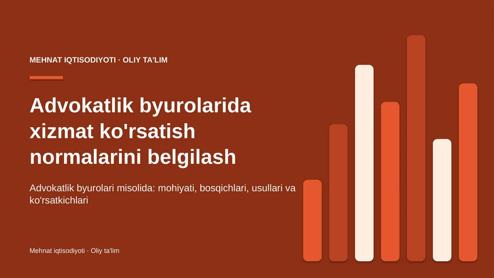 advokatlik byurolarida xizmat ko'rsatish normalarini belgilash 7124 1