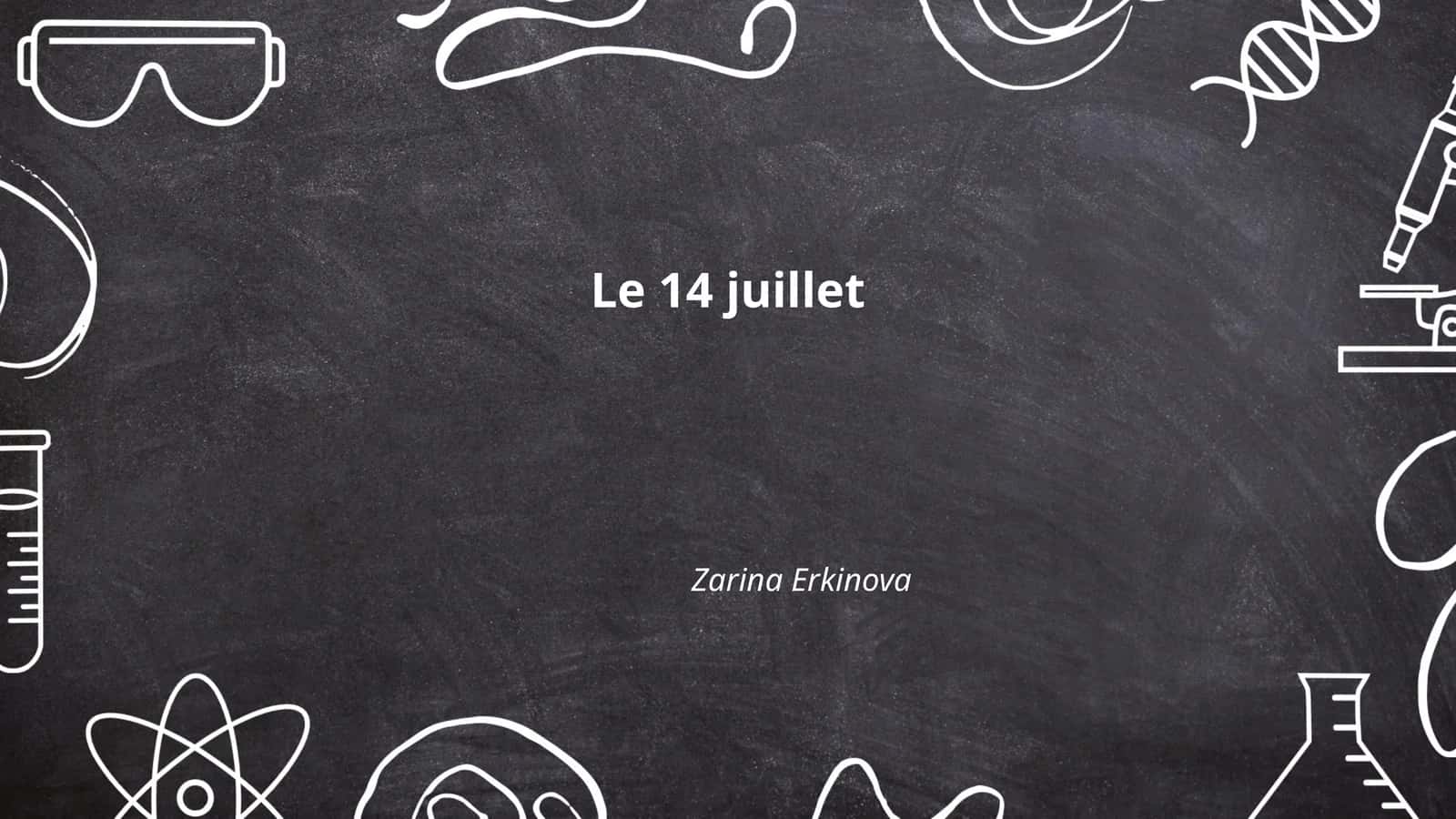 Le 14 juillet 1