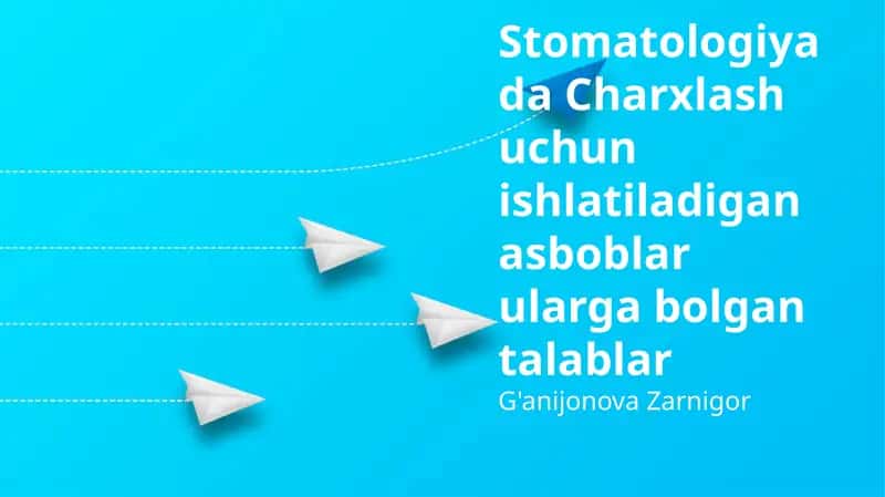 Tish asboblarini charxlash 1