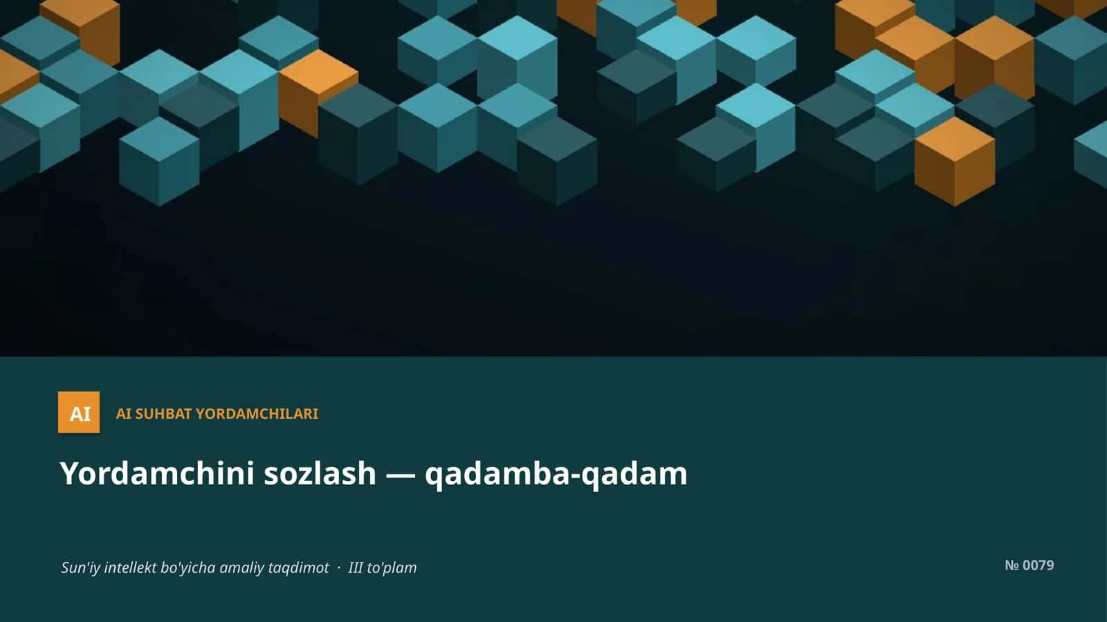 AI SUHBAT YORDAMCHILARI 1