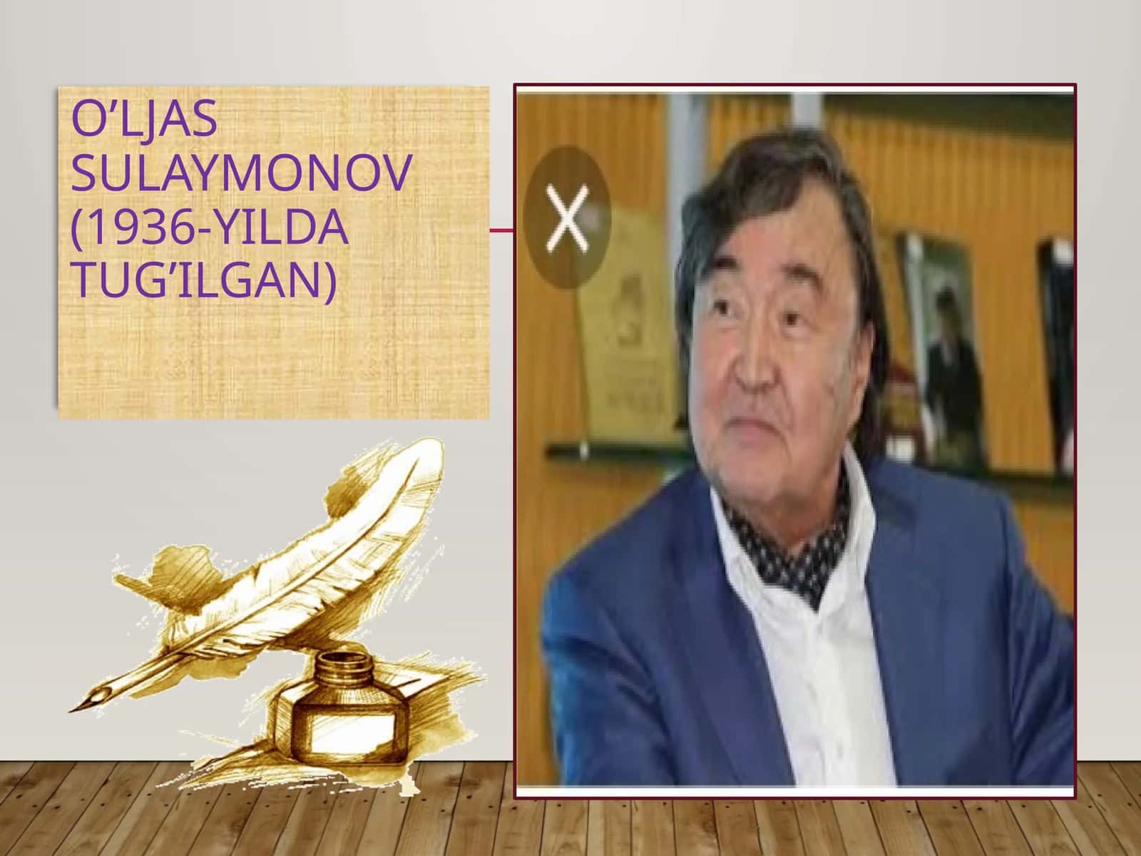 O’ljasSulaymonovning hayoti va ijodi 1