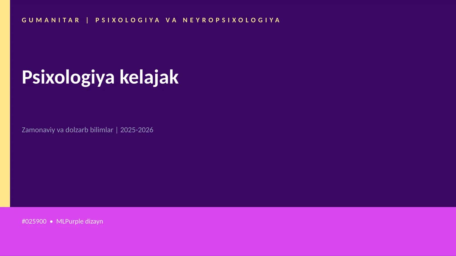 Psixologiya kelajak 1