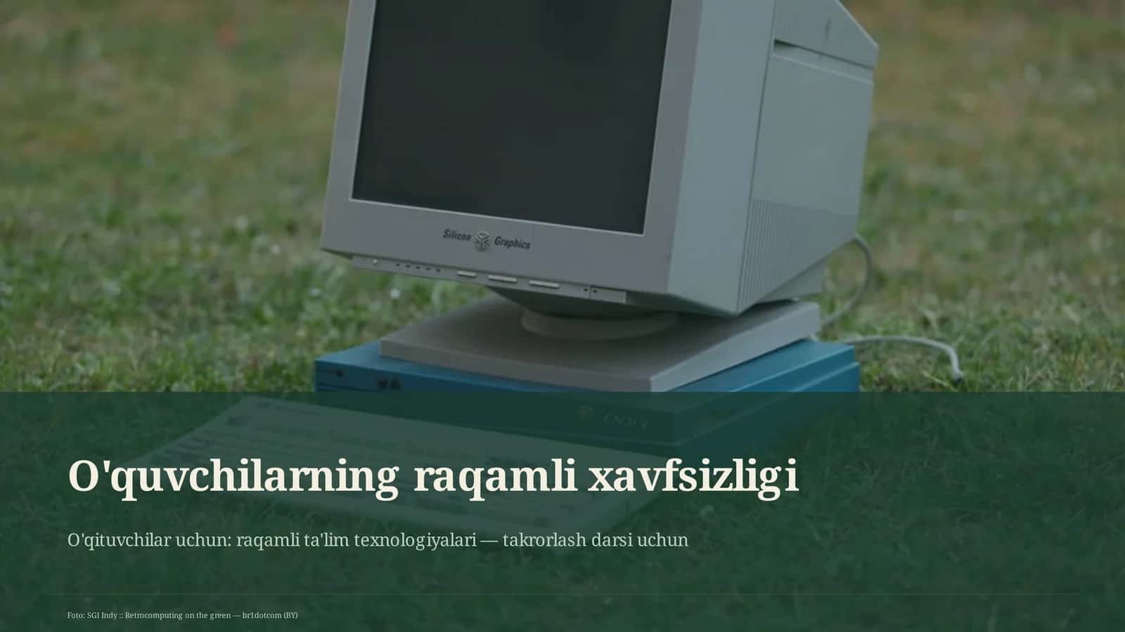 O'quvchilarning raqamli xavfsizligi 1