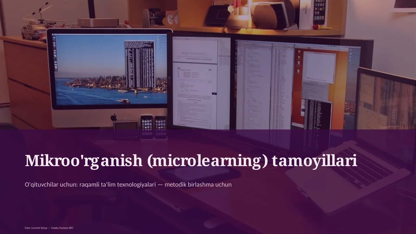 Mikroo'rganish (microlearning) tamoyillari 1