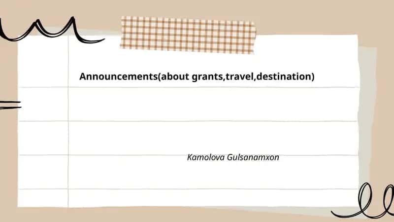 New Travel Grant Program 1