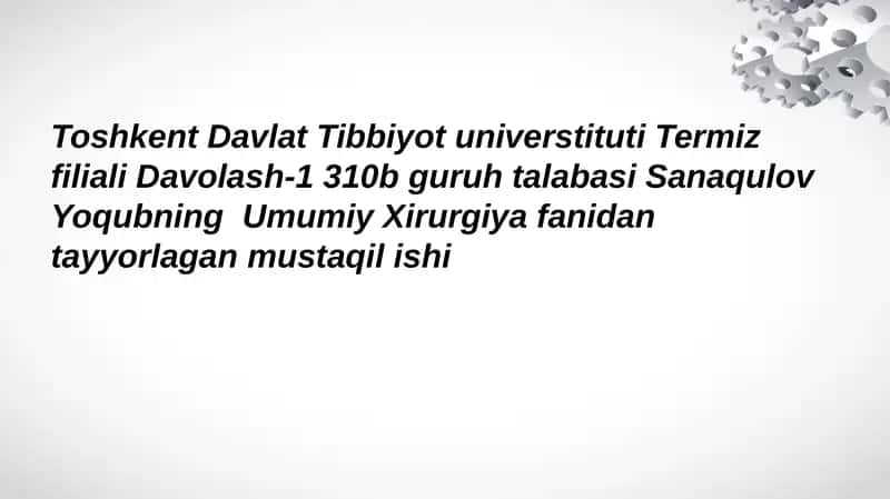 GIBRID OPERATSIYALAR 1