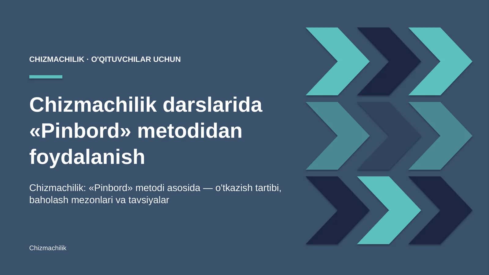 chizmachilik darslarida pinbord metodidan foydalanish 4245 1
