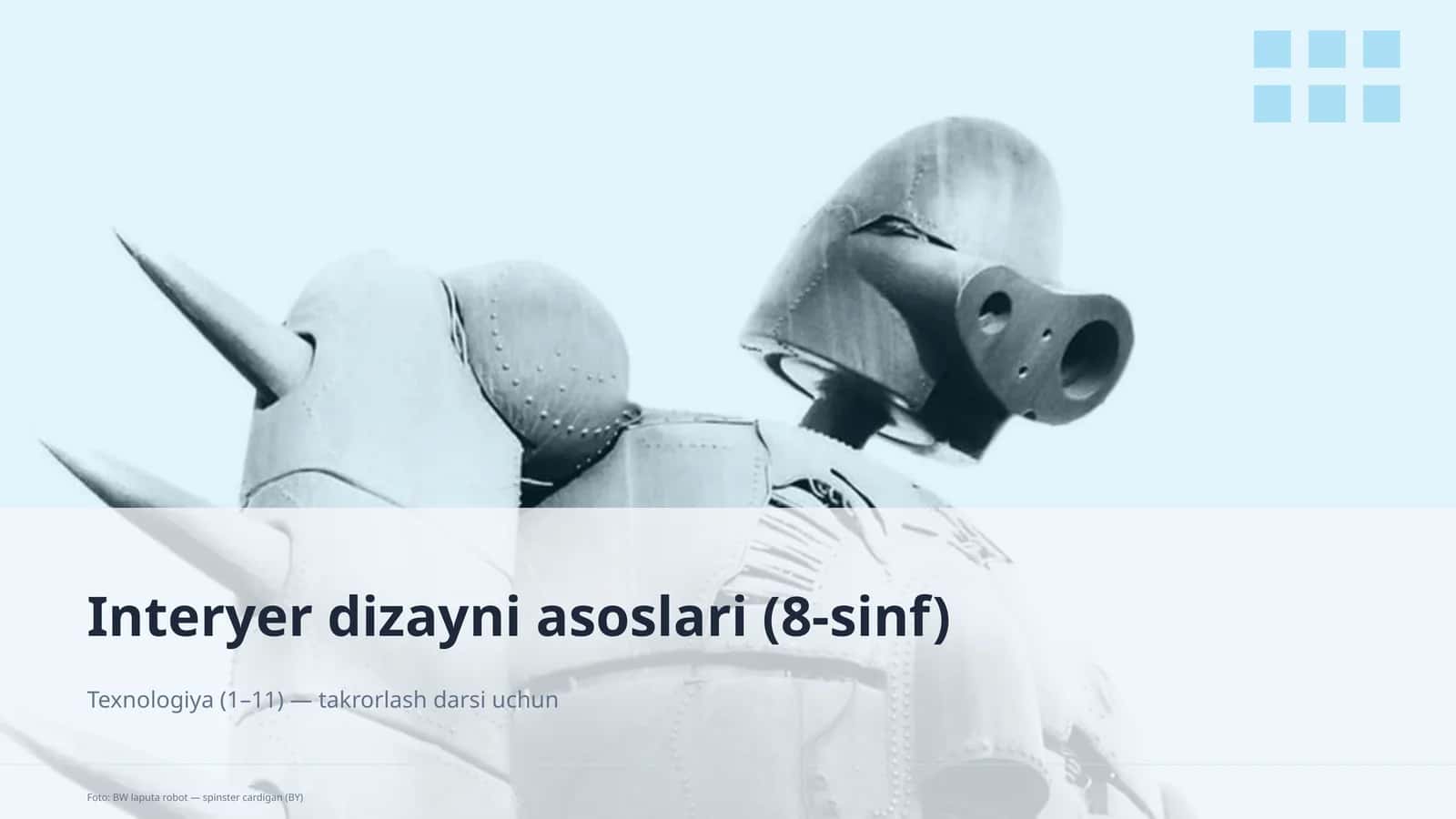 Interyer dizayni asoslari (8-sinf) 1