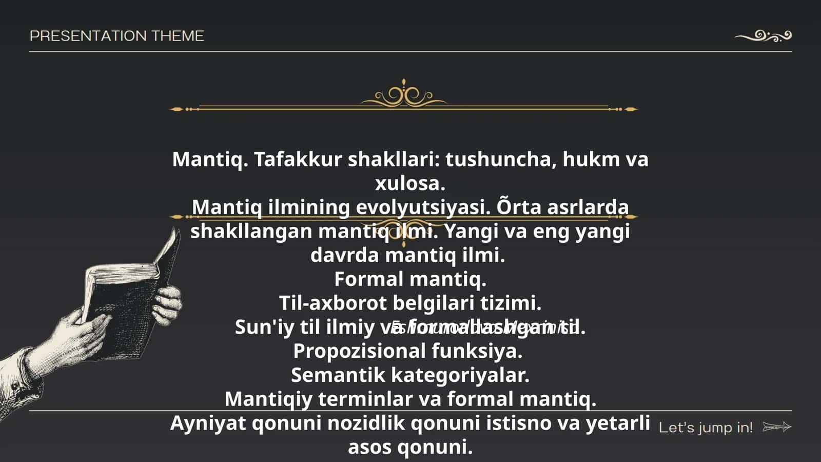 Mantiq 1
