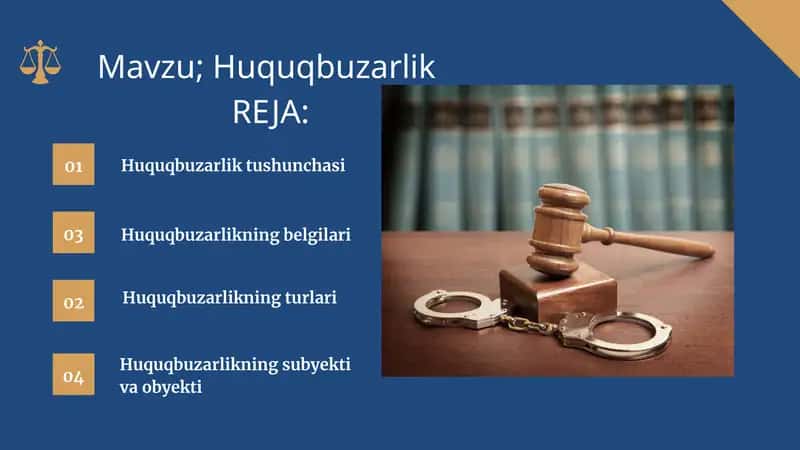 HUQUQBUZARLIK 1