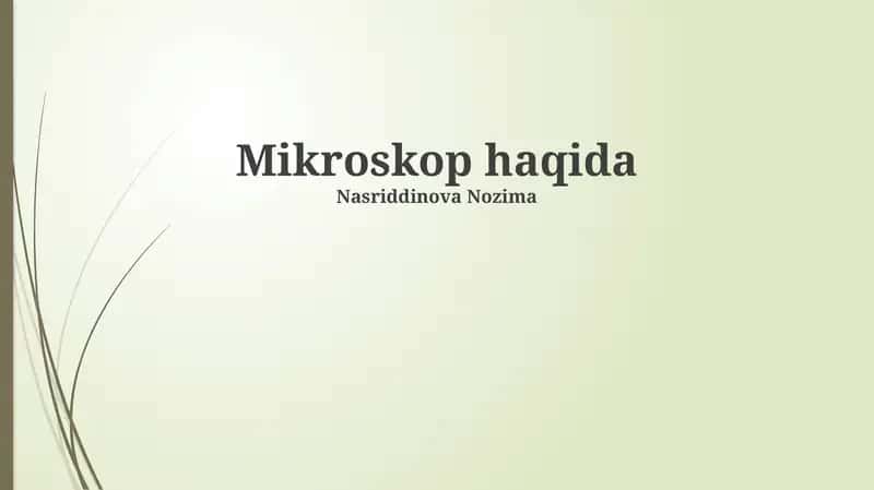 Mikroskop 1