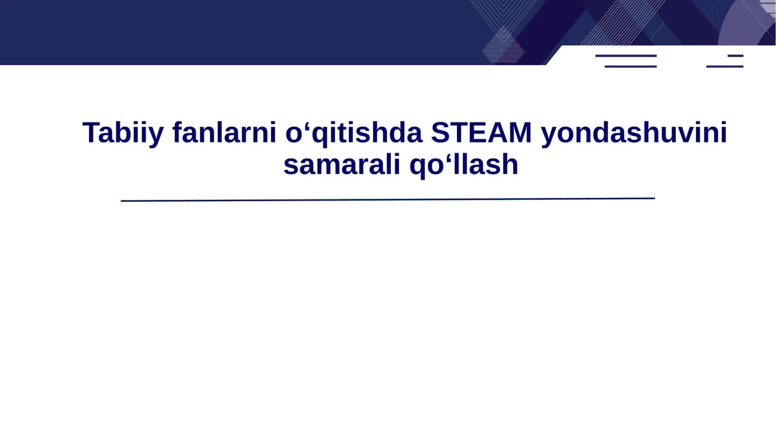 STEAM yondashuvi 1