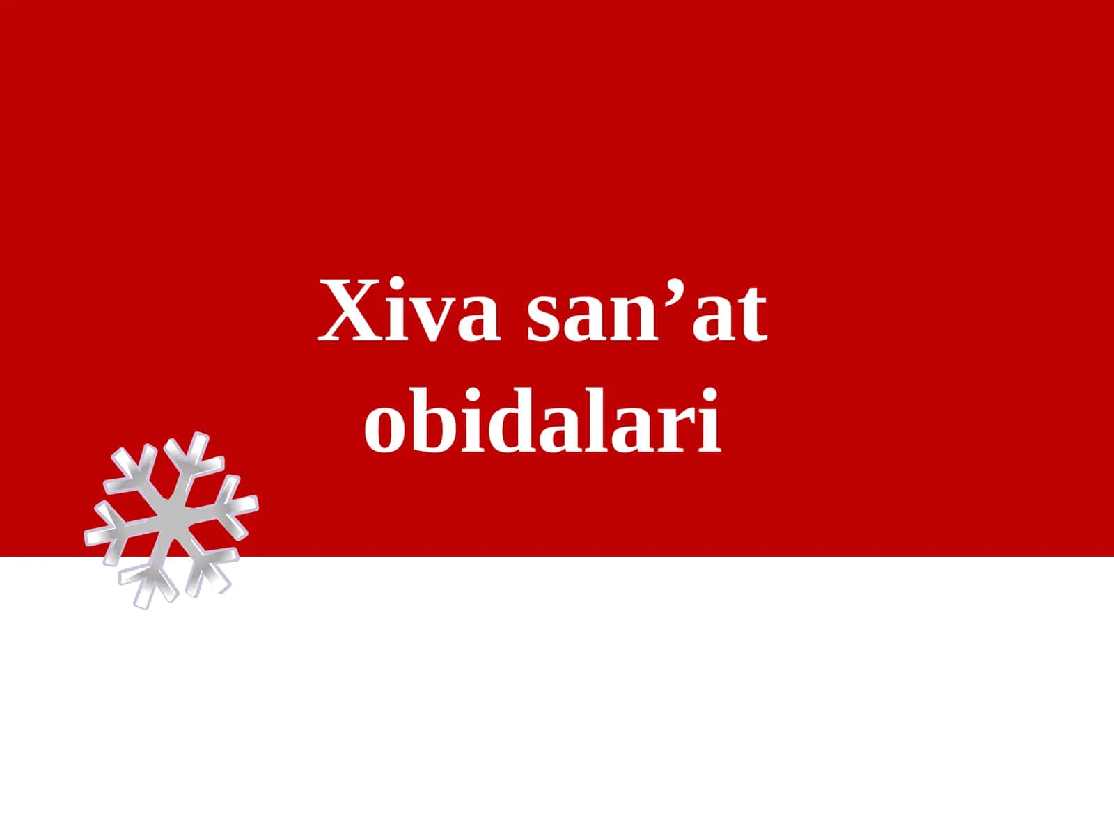 Xiva san’at obidalari 1