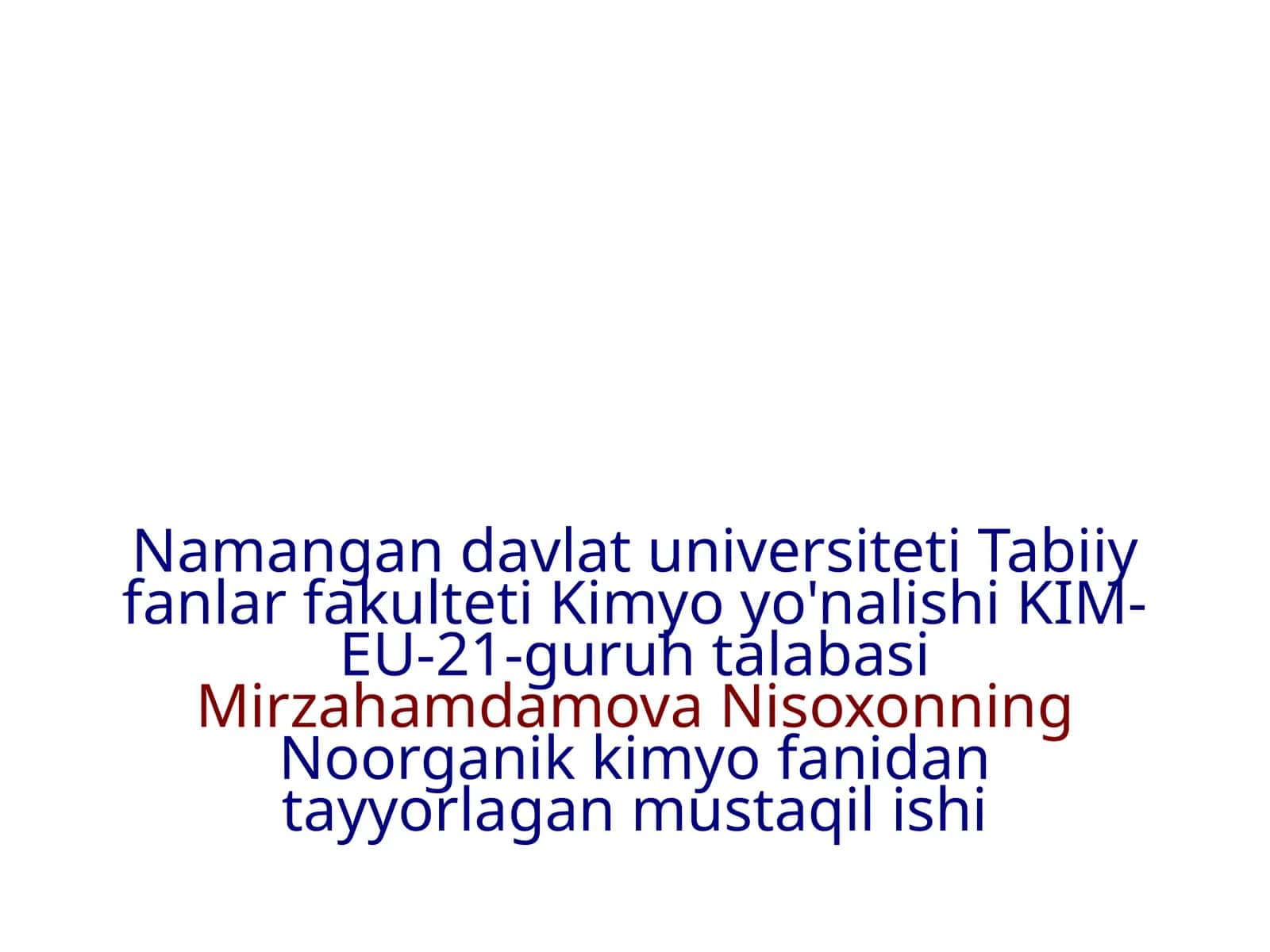 Metallarning korroziyasi va ularqa qarash usullari 1