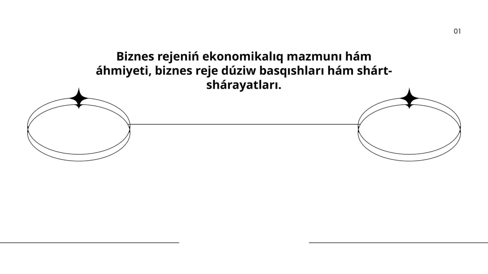 Biznes rejeniń ekonomikalıq mazmunı hám áhmiyeti 1