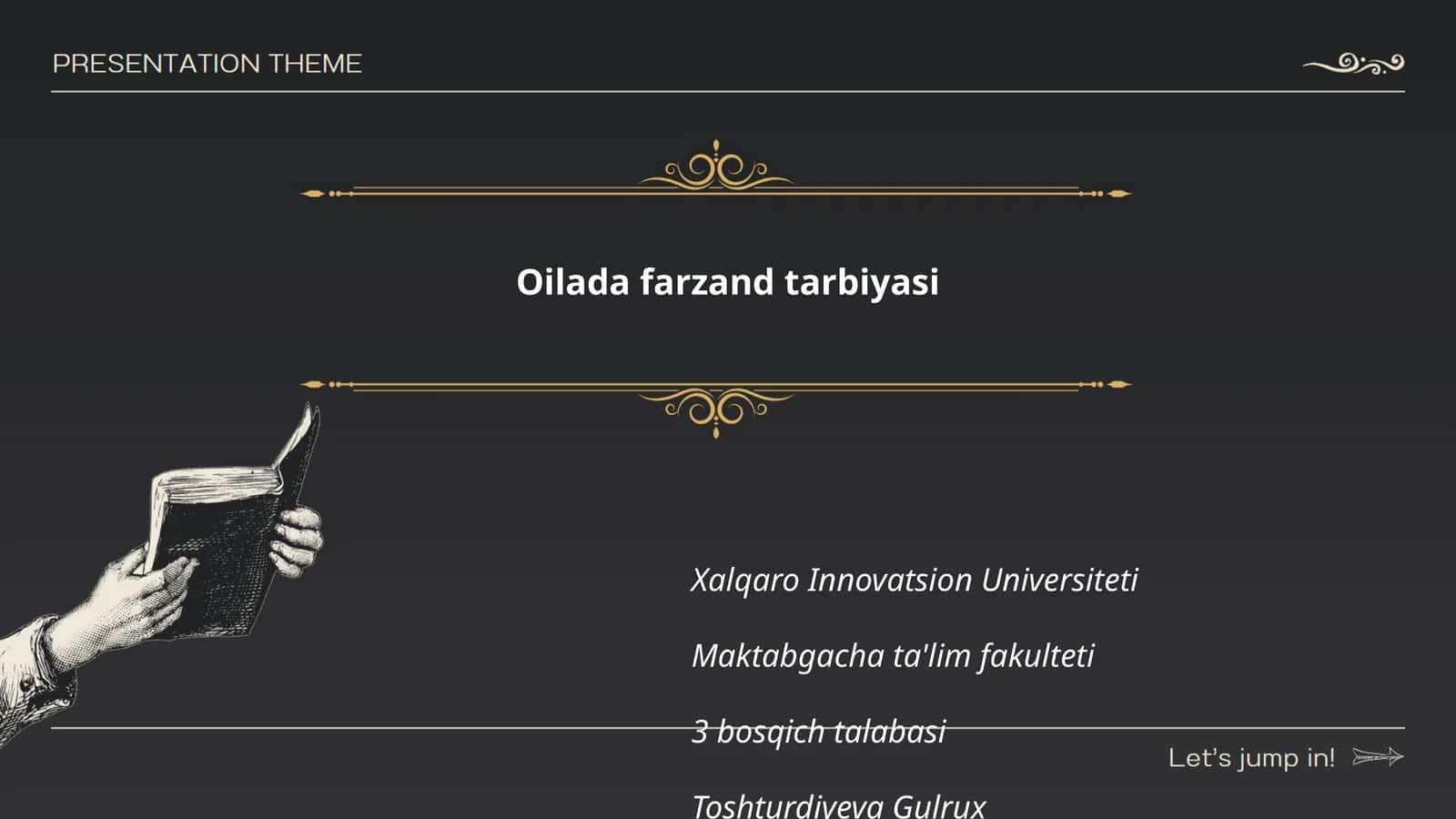 Farzand tarbiyasi 1