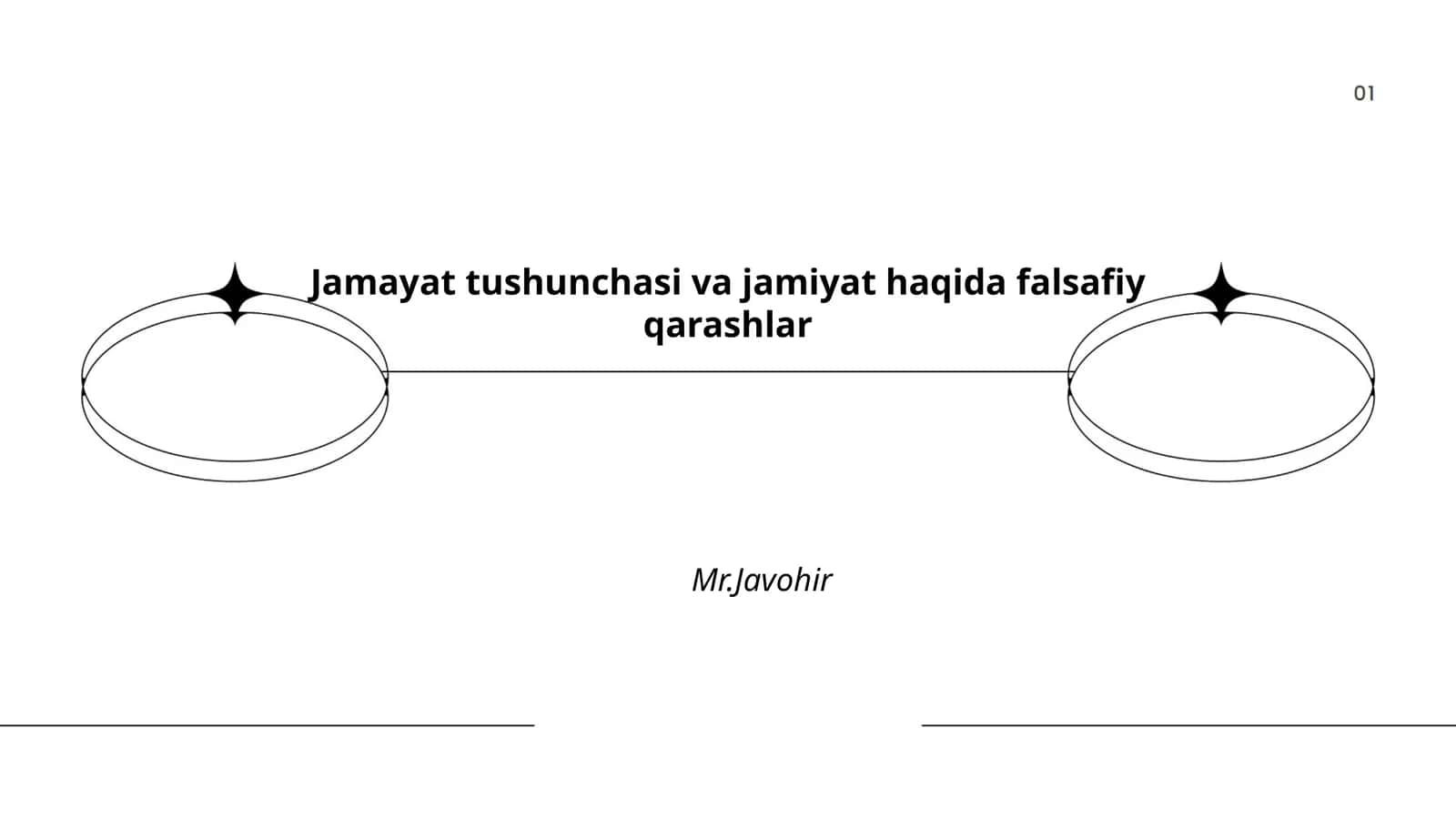 Jamiyat tushunchasi va jamiyat haqida falsafiy qarashlar 1
