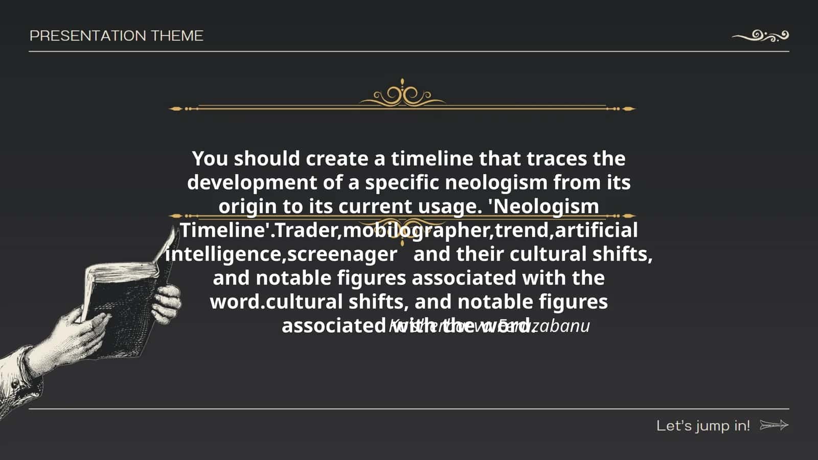 Neologism Timeline 1