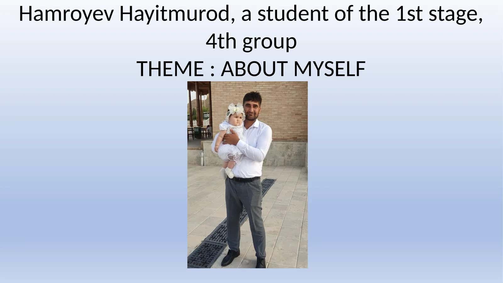 HamroyevHayitmurod 1
