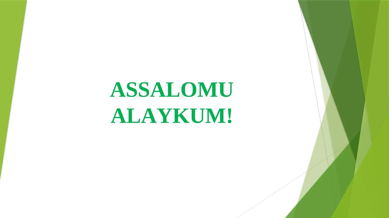 SAHOBALAR DAVRIDA AQIDAGAOID HOLAT 1