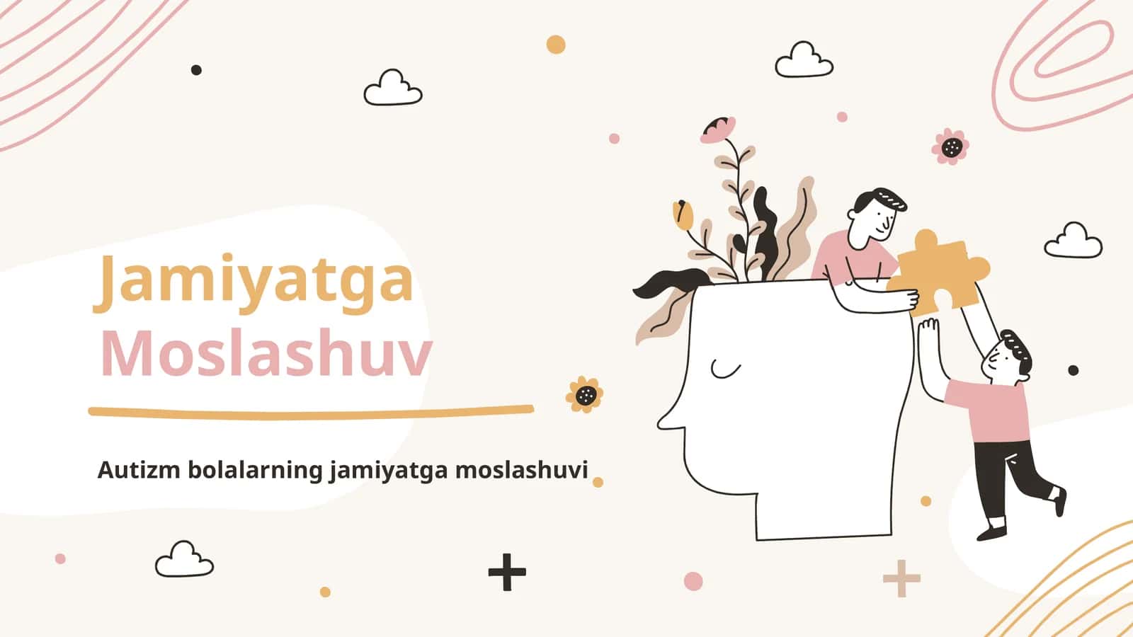 Autizmli bolalarning jamiyatga moslashuvi 1