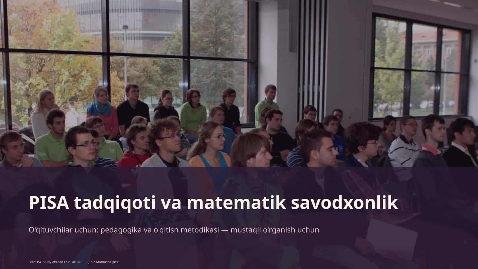 PISA tadqiqoti va matematik savodxonlik 1