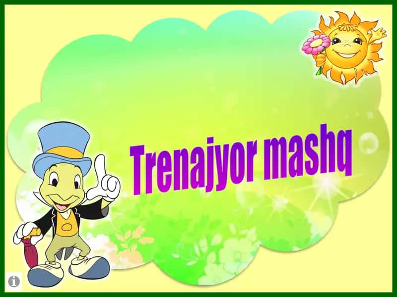 Trenajyor mashq 1