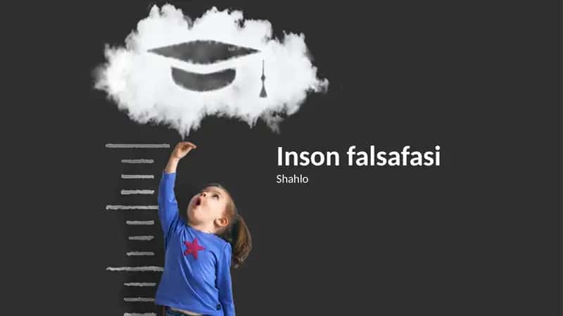 Inson falsafasi 1
