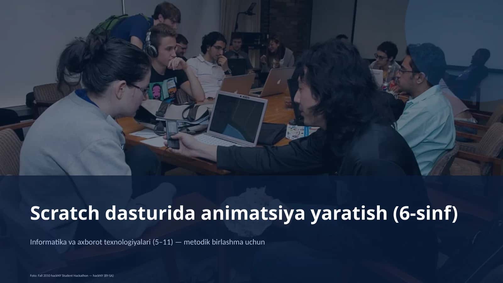 Scratch dasturida animatsiya yaratish (6-sinf) 1