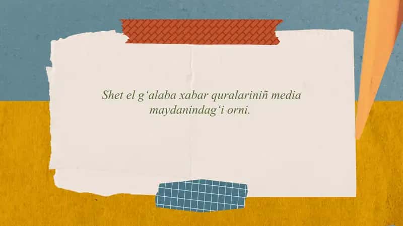 Globallasıw va media 1