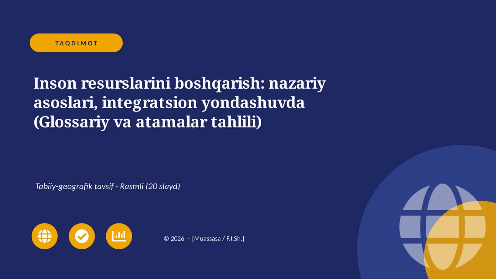 Inson resurslarini boshqarish: nazariy asoslari, integratsion yondashuvda (Glossariy va atamalar tahlili) 1