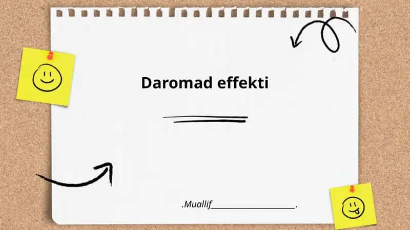 Daromad effekti 1