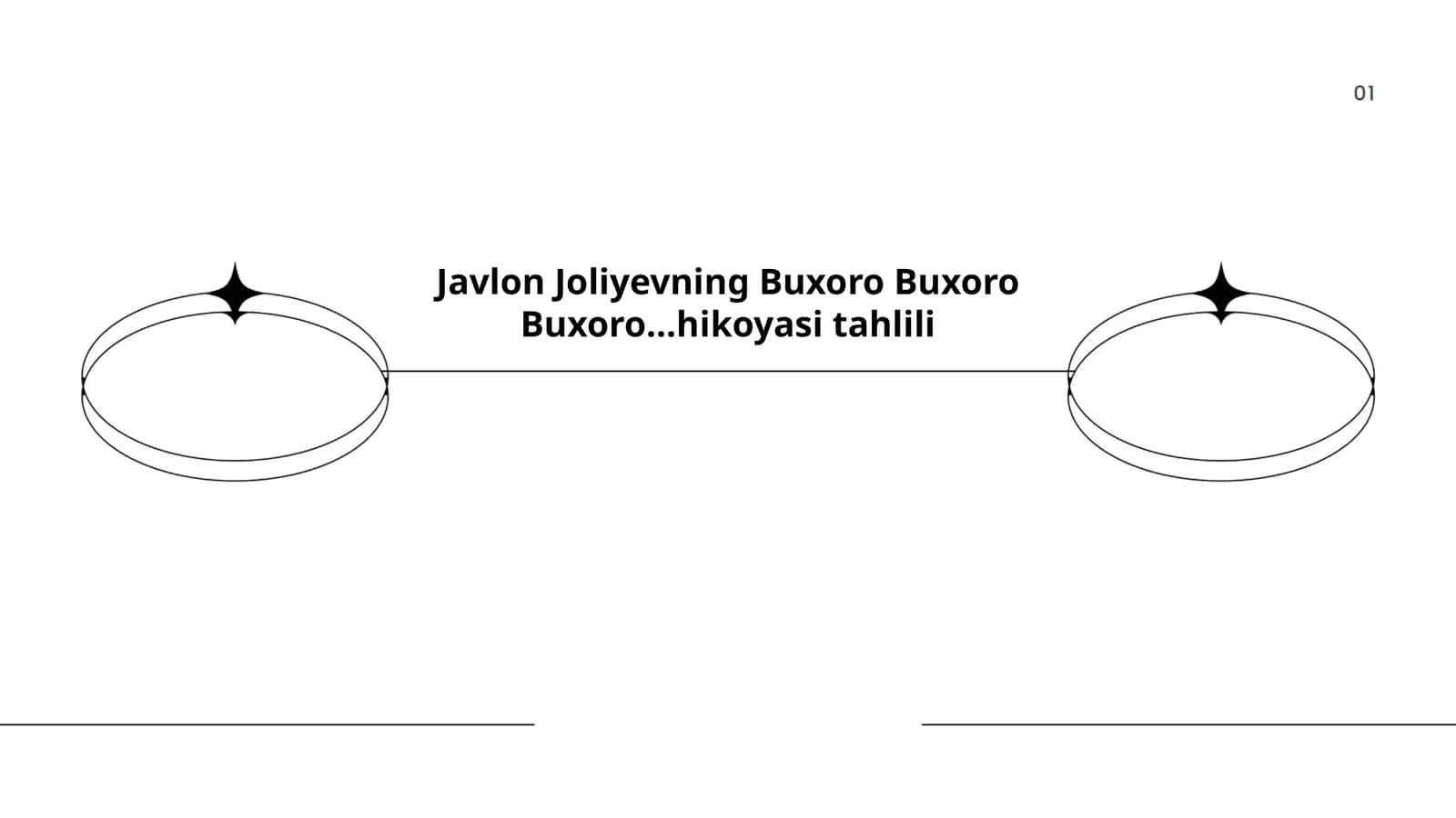 Javlon Joliyevning Buxoro Buxoro Buxoro...hikoyasi tahlili 1