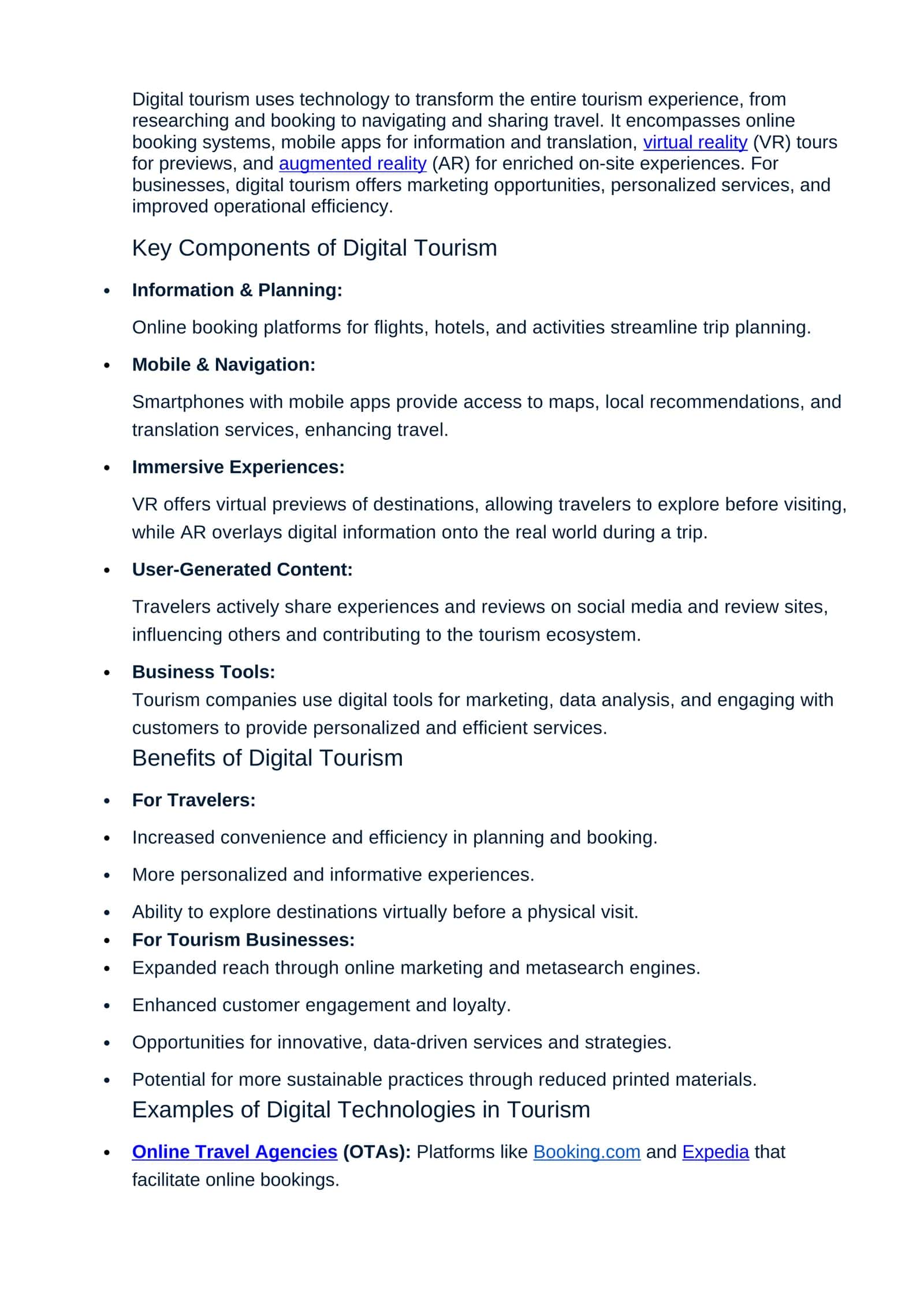 Digital tourism 1
