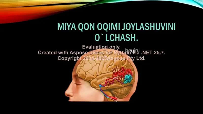 Miya Qon Oqimi Joylashuvini O'lchash 1