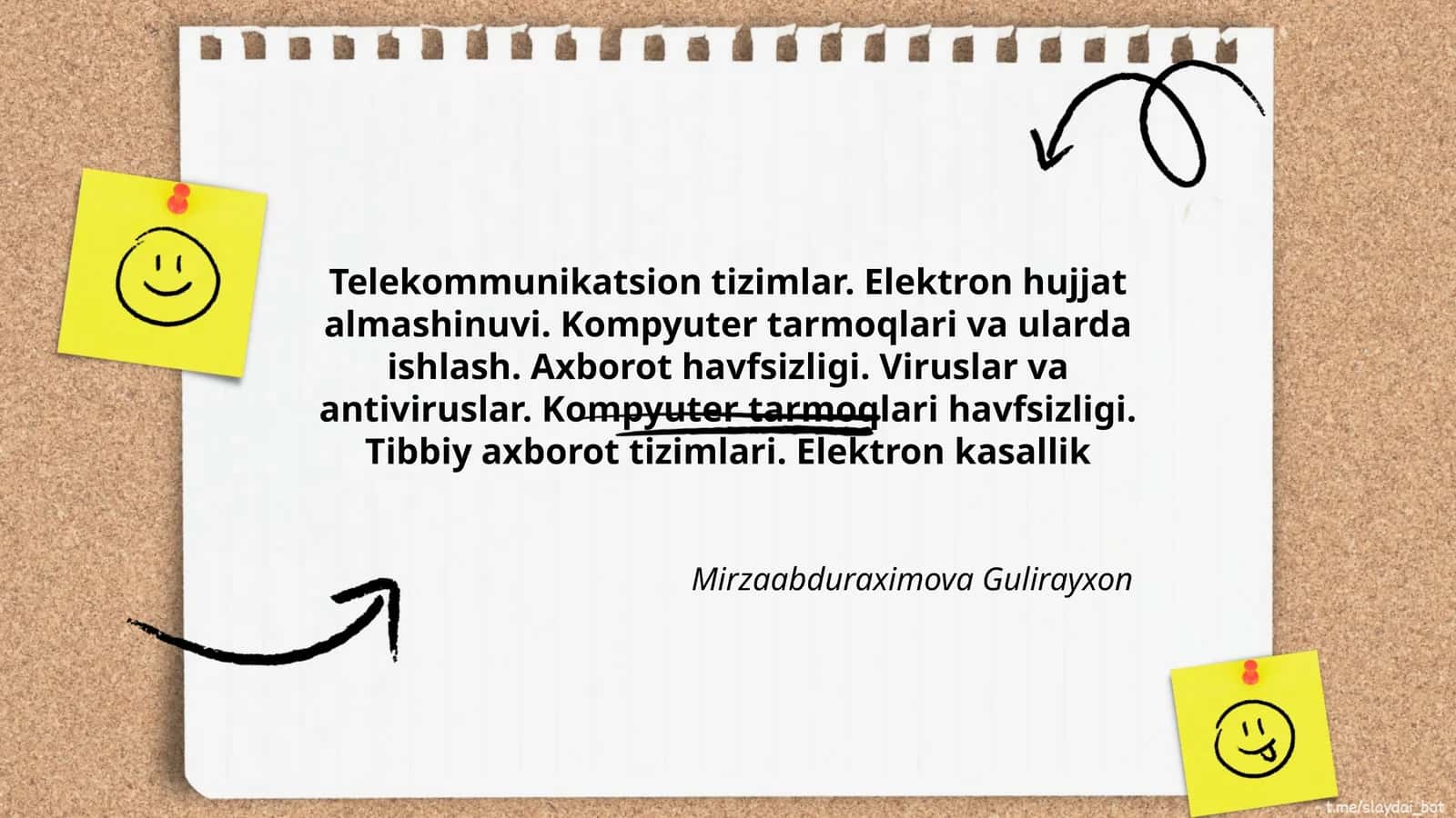 Elektron kasallik 1