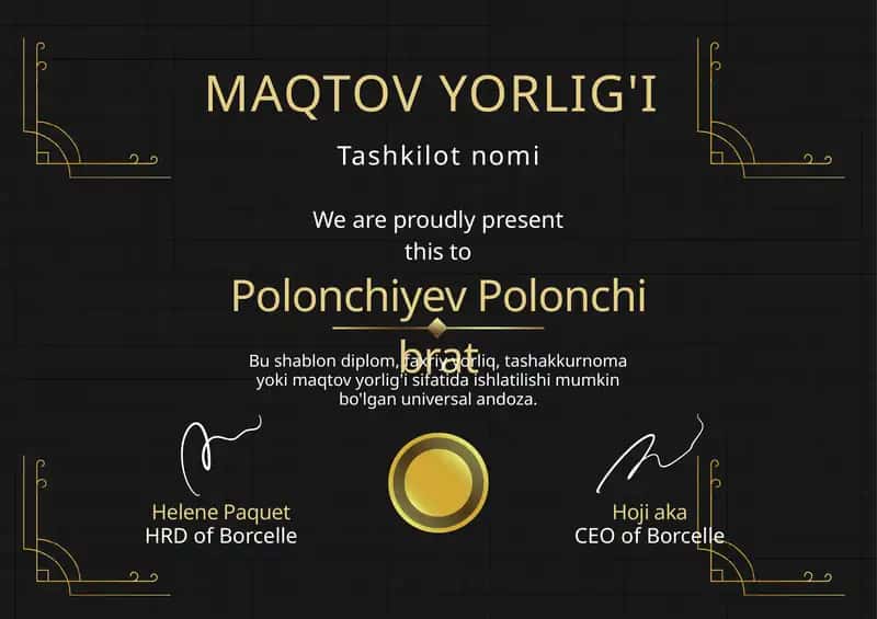 MAQTOV YORLIG'I 1
