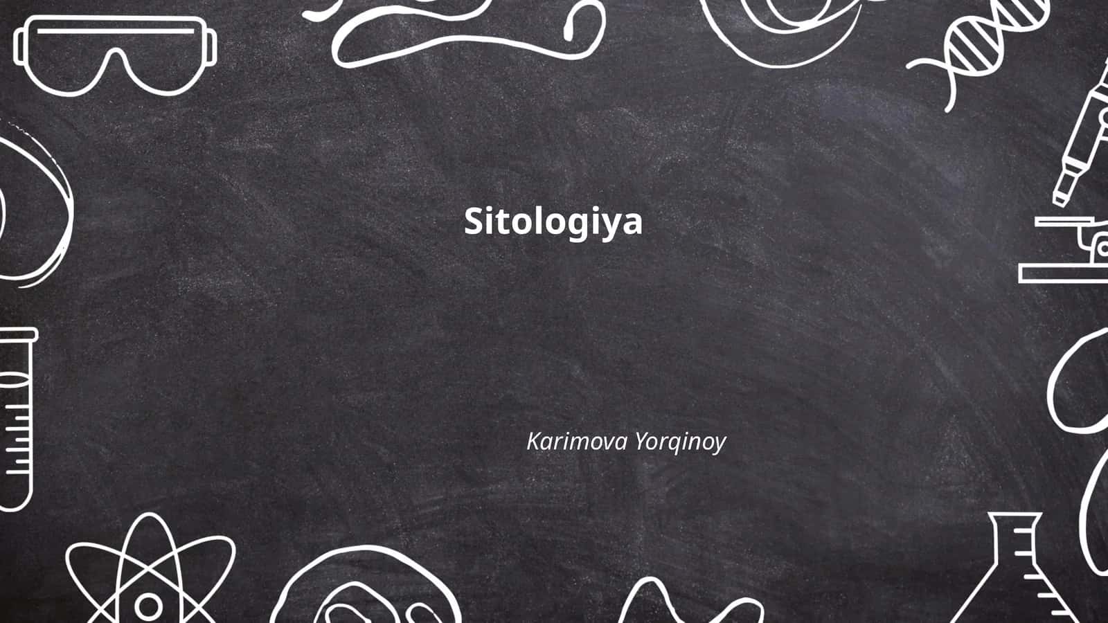 Sitologiya 1