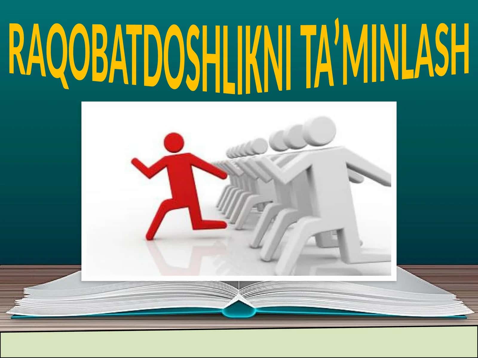 11-sinf Tadbirkorlik asoslari fanidan dars ishlanma. Raqobatdoshlikni ta'minlash 1