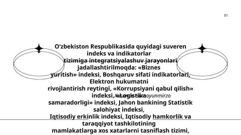 Statistik salohiyat indeksi 1