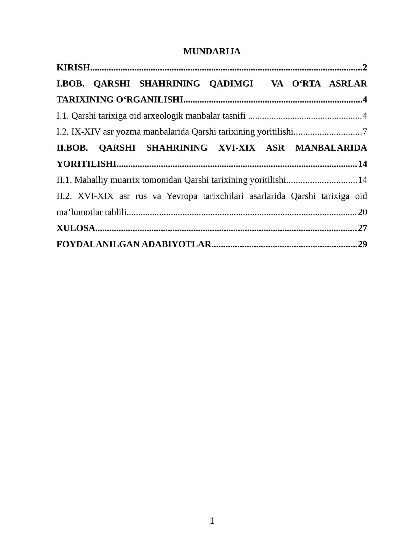 Qarshi shahri tarixiga oid manbalar 1