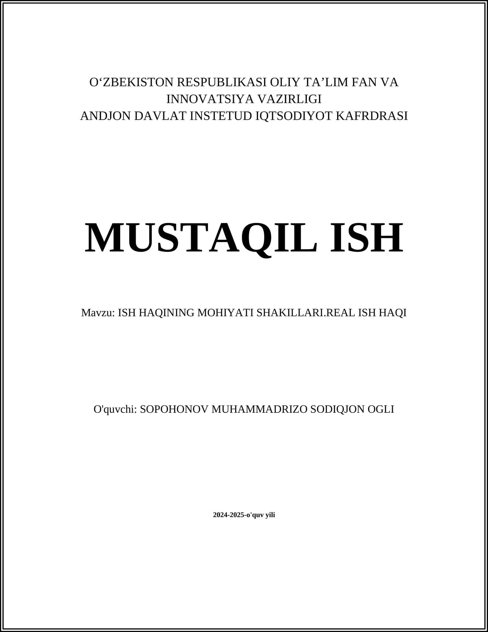 ISH HAQINING MOHIYATI SHAKILLARI.REAL ISH HAQI 1